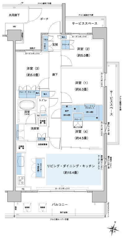 Floor: 4LDK + WIC + N, the occupied area: 82.32 sq m, Price: TBD