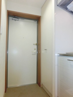 Entrance. The entrance There are shoe box