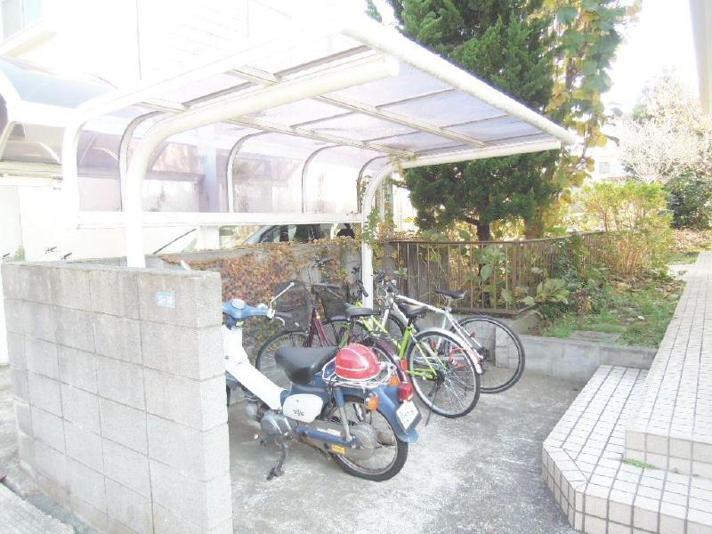 Other. Bicycle parking lot with a roof is attractive! !