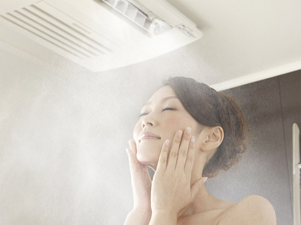 Bathing-wash room.  [Mist sauna] Atomized mist wraps the body, Pleasant a sweat you can enjoy a mist sauna that can be refreshed. (Same specifications)