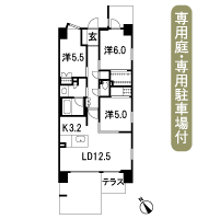 Floor: 3LDK + OL + T + W + N + PG, occupied area: 73.81 sq m, Price: TBD