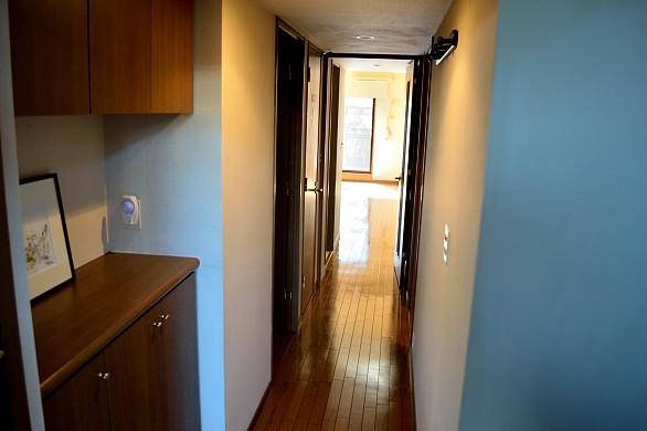 Entrance. From the entrance to the corridor