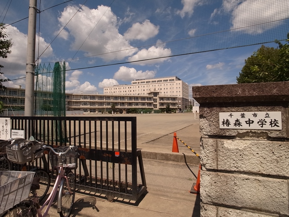 Junior high school. Tsubakimori 1586m until junior high school (junior high school)