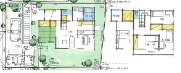 Other building plan example. No. 6 ground reference plan (5LDK)