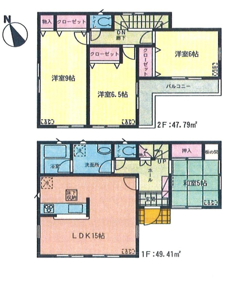 Floor plan. (12 Building), Price 25,800,000 yen, 4LDK, Land area 142.2 sq m , Building area 99.99 sq m
