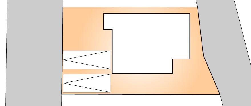 Compartment figure. 32,800,000 yen, 4LDK, Land area 169.08 sq m , 2 car building area 98.82 sq m car space. Open double-sided road.