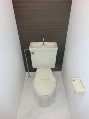 Toilet. Separated toilet