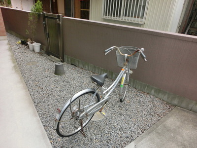 Other common areas. Bicycle parking space