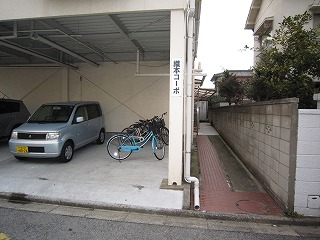 Other. On-site bicycle parking lot equipped