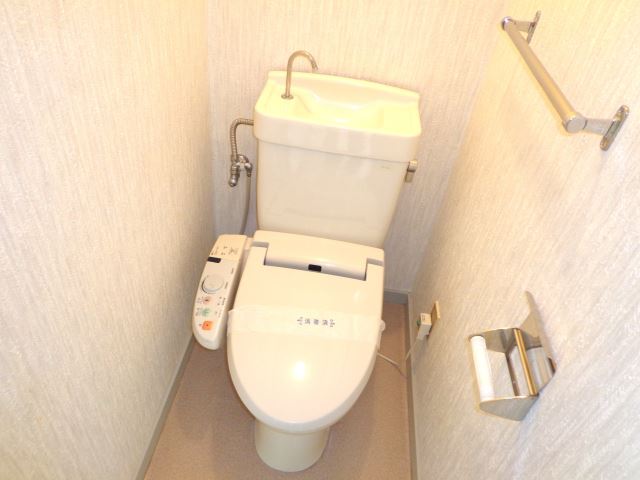 Toilet. It comes with a bidet