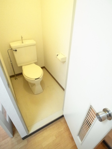 Toilet. Same building, It will be a separate room in the room photo
