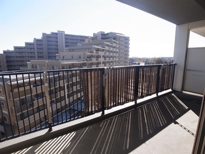 Balcony. Sunny balcony in the southeast direction.