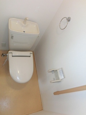 Toilet. It comes with a heating toilet seat