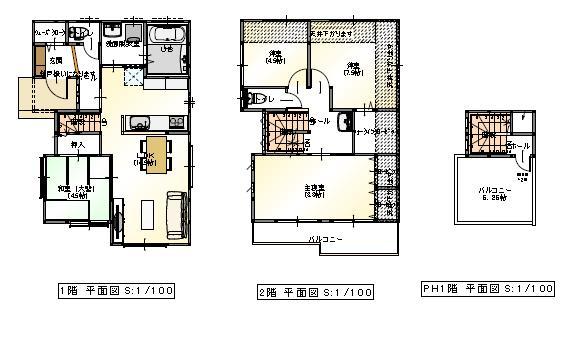 Building plan example (floor plan). Building plan example Sky balcony specification