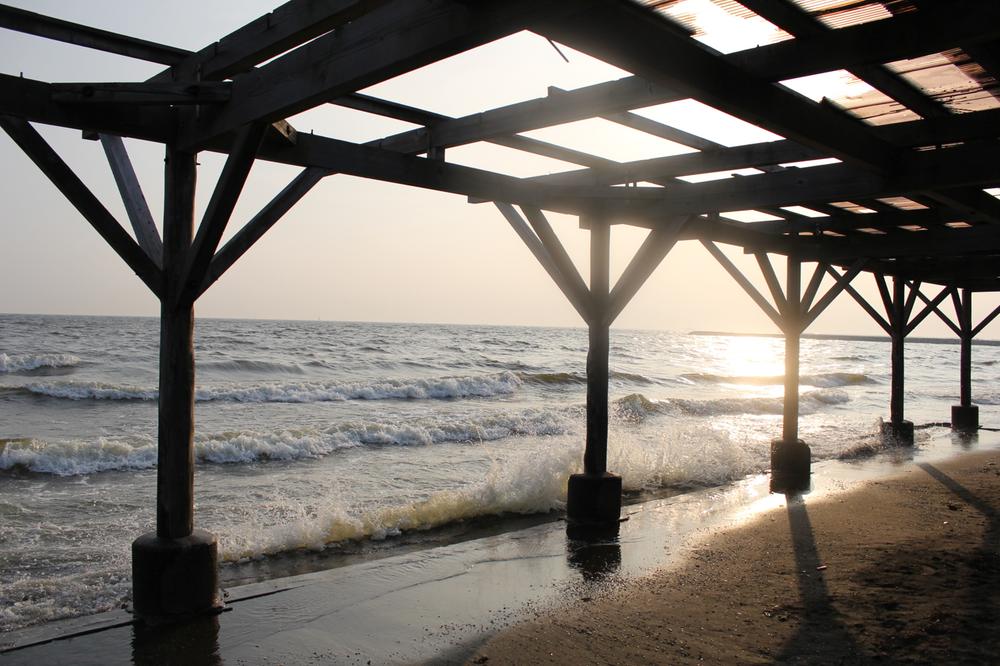 Other Environmental Photo. Until the beach of Inage, Slowly it will arrive in about 15 minutes by bicycle. as if, private ・ It is a beach.