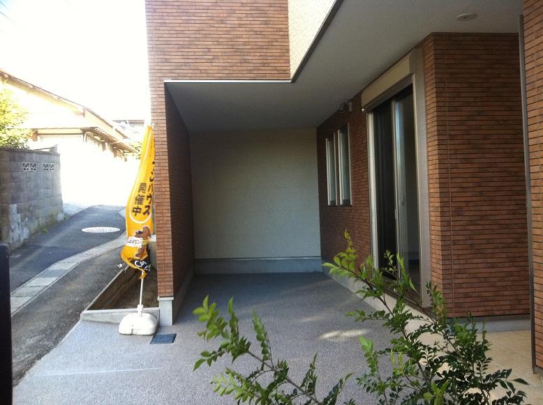 Parking lot. Stylish parking