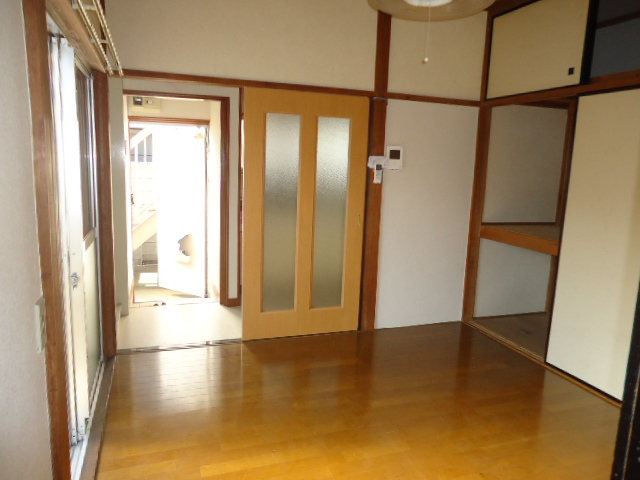 Living and room. It is the flooring of the room