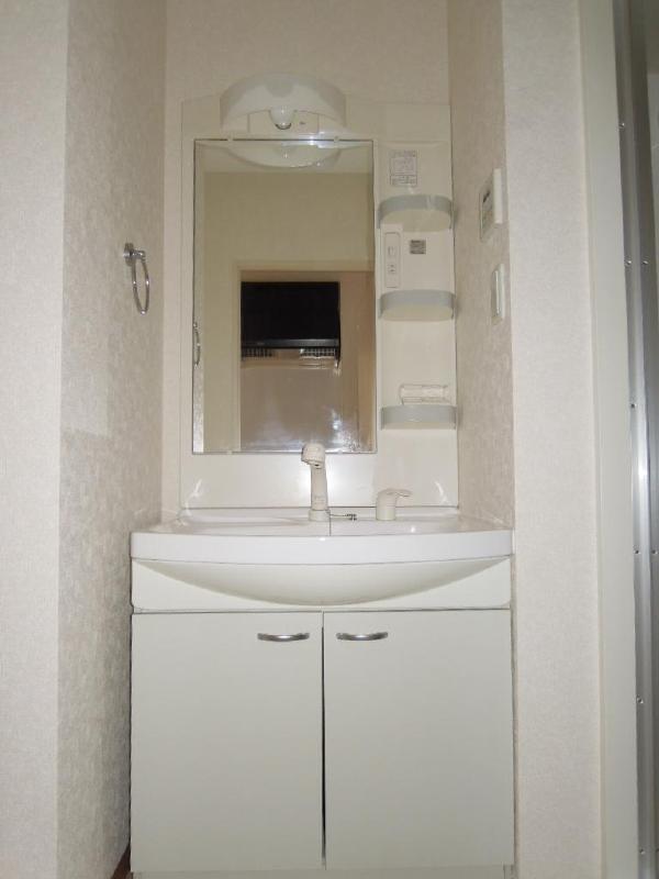 Washroom. Go out also prepare effortlessly in a separate wash basin with lighting equipment