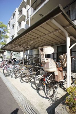 Other common areas. Residents dedicated Covered bicycle parking.