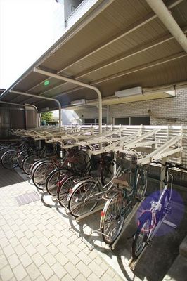 Other common areas. Residents dedicated Covered bicycle parking.