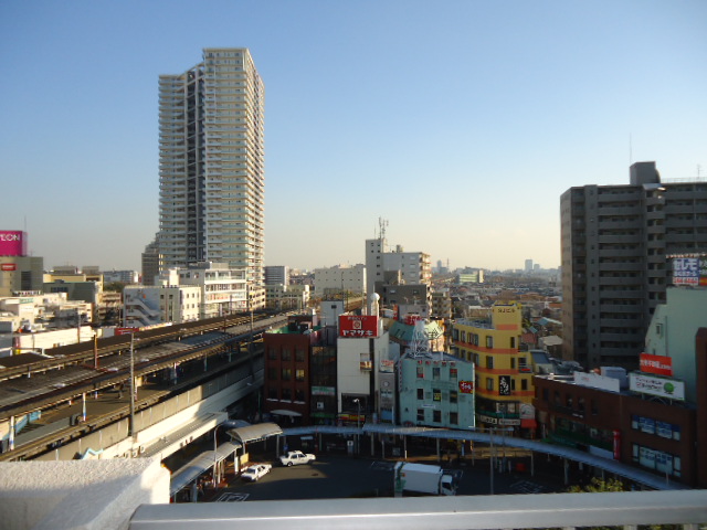 View. Is the view from the balcony.