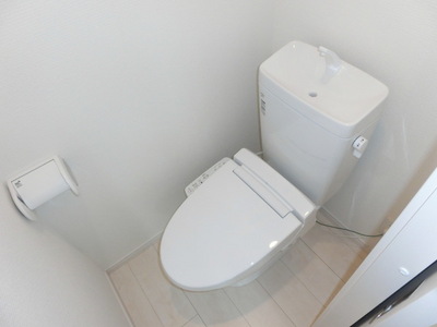 Toilet. With Washlet