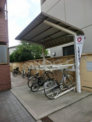 Other common areas. bicycle parking space