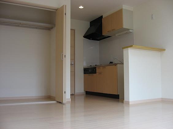 Living and room. It is convenient with a counter ☆ 