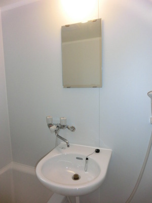 Washroom. Washbasin of new