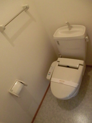 Toilet. It is with a bidet