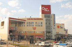 Shopping centre. Ones to Mall 744m