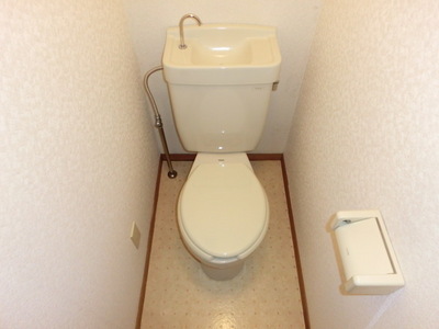 Toilet. Separated toilet