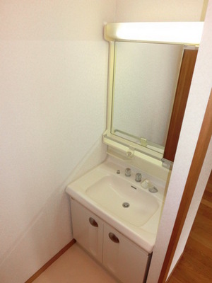 Washroom. Independent wash basin