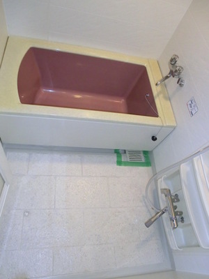 Bath. Bus toilet by