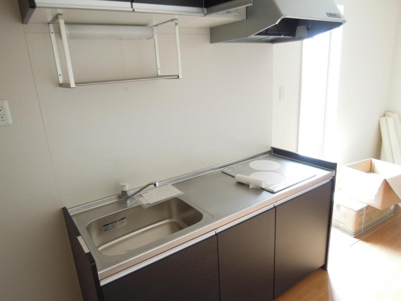 Kitchen. The kitchen is also a stylish spacious, IH cooking heater installation