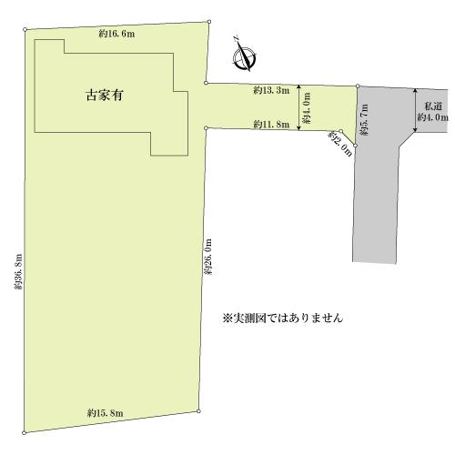 Compartment figure. Land price 52 million yen, Land area 625.9 sq m