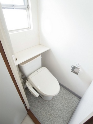 Toilet. You can ventilation if there is a window in the toilet.