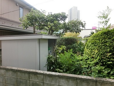 View. It is the scenery as seen from the balcony.