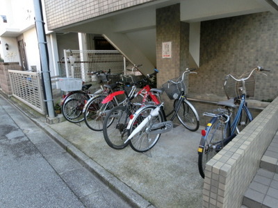 Other common areas. Place for storing bicycles