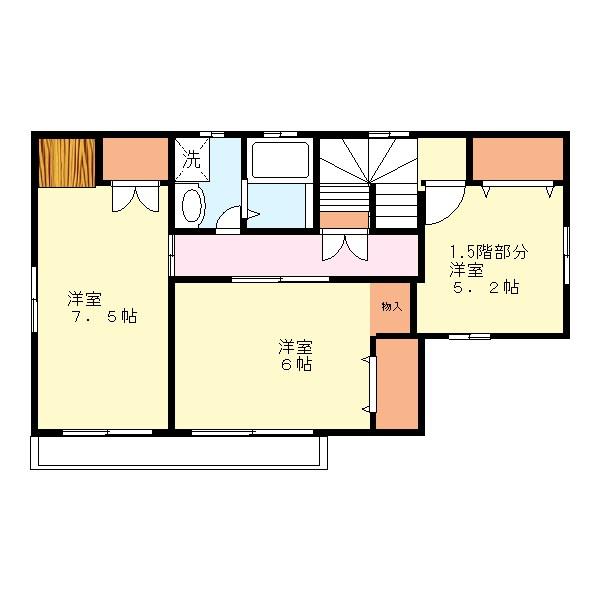 Floor plan. 16 million yen, 3LDK + S (storeroom), Land area 95.87 sq m , Building area 89.38 sq m 2F50.92 sq m (15.4 square meters)