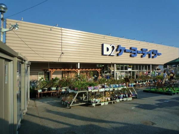 Home center. 250m to D2 (hardware store)