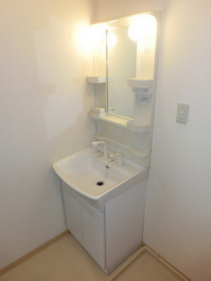 Washroom. With shampoo dresser