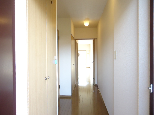 Entrance. Also it has a large shoe box