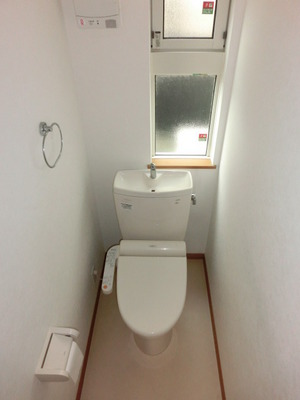 Toilet. Bidet with toilet (same type)