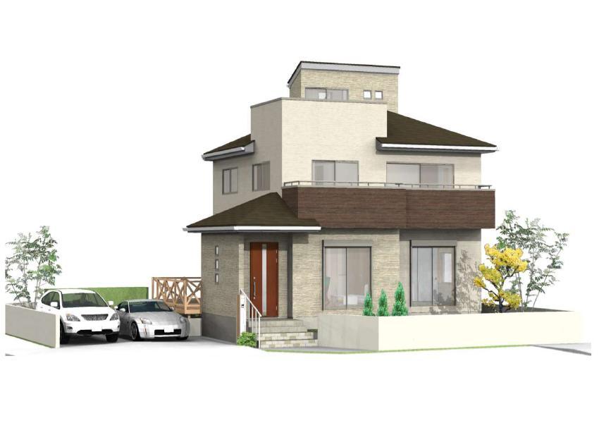 Building plan example (Perth ・ appearance). Reference appearance