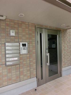 Entrance. There is auto lock