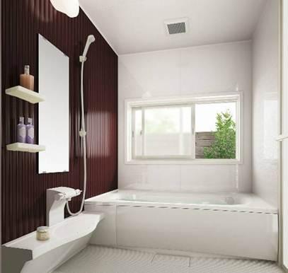 Other Equipment. Spacious bathroom units of Panasonic. Wide in the spacious bathtub in 1 pyeong type washing place