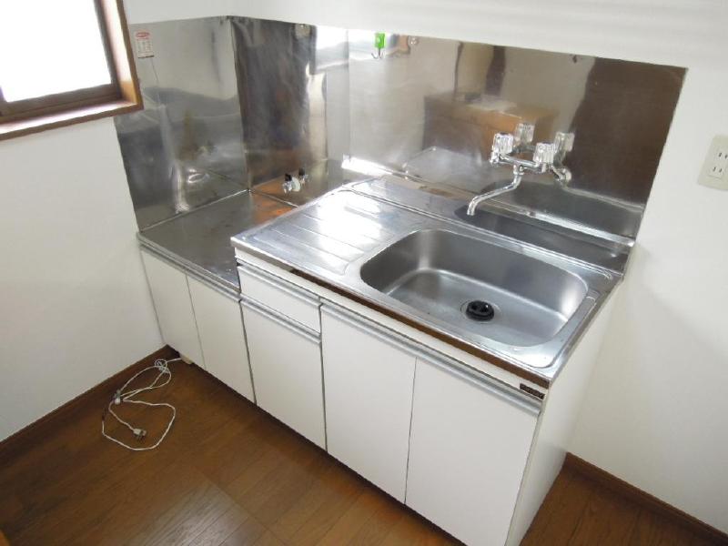 Kitchen. Gasukitchin ・ Space that can comfortably cooking