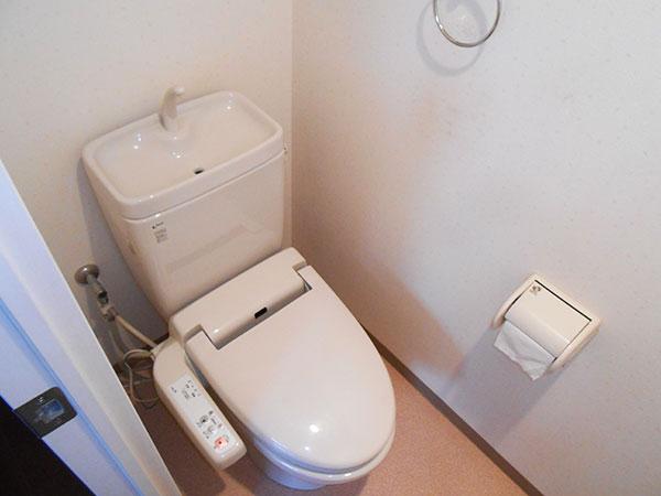 Toilet. The toilet, The Company has adopted a multi-function shower toilet equipped with a hot water cleaning and heating toilet seat.