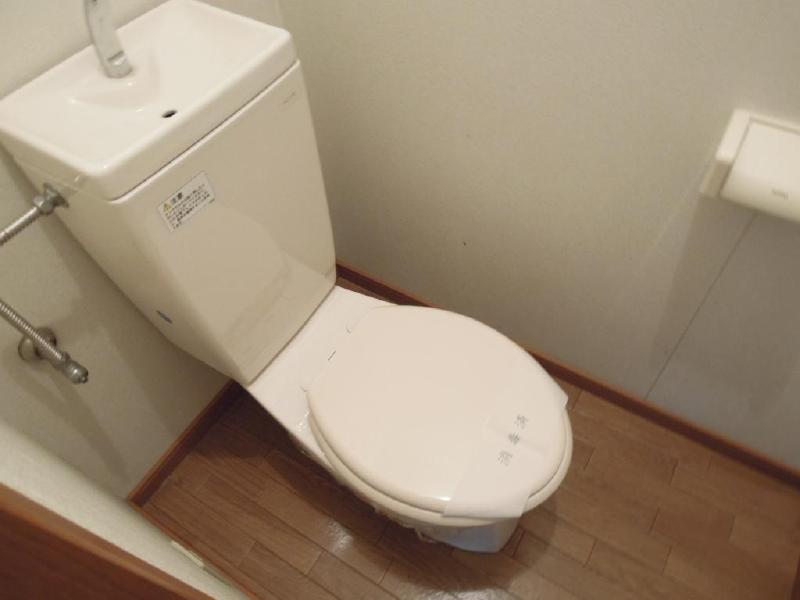 Toilet. Toilet is also renovation completed